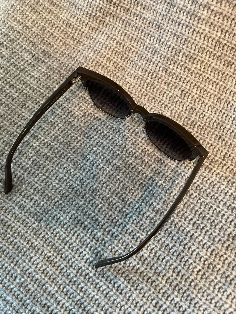 Balenciaga Made in Italy Brown Frame Sunglasses